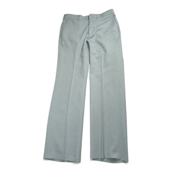 Vintage Levis Pants Mens 32x32 Gray Dress Action Slacks Disco StaPrest Talon 70s - Picture 1 of 9